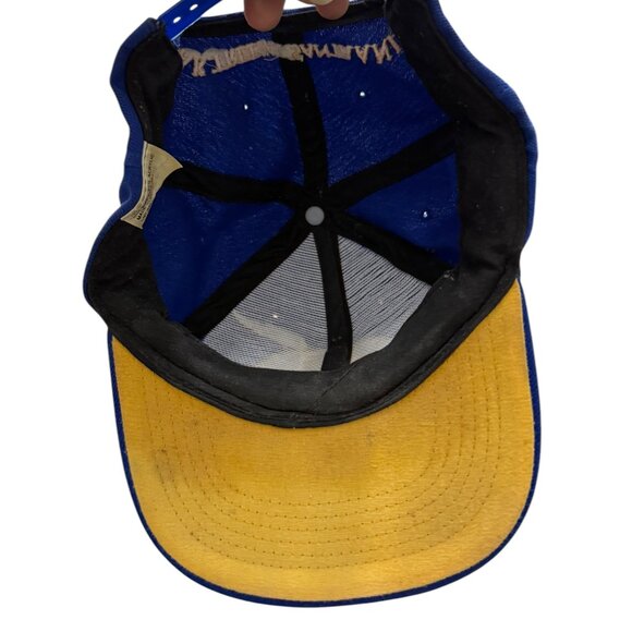Vintage California Cup snap back baseball cap cotton blue/gold 1990s - Picture 5 of 5